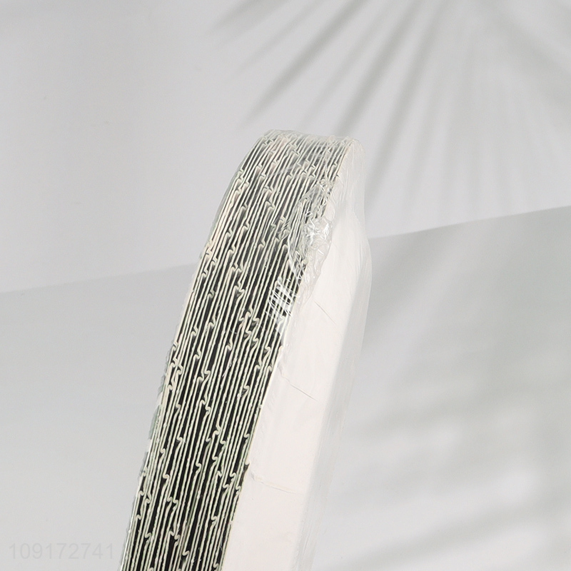 Hot Selling 20 Pieces Hawaiian Paper Plates Disposable Party Paper Plates