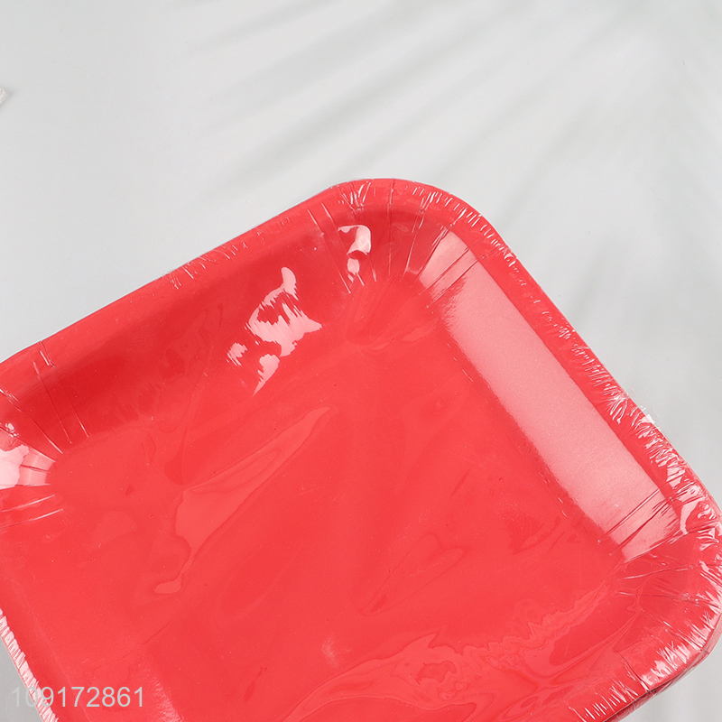 Good Quality 15 Pieces Disposable Paper Plates Party Paper Plates Disposable Plates