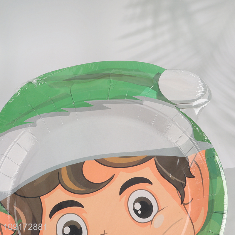 Hot Selling 25 Pieces Disposable Party Paper Plates Paper Cake Desserts Plates