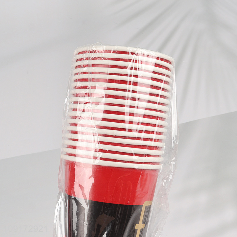 New Arrival Disposable Paper Dinnerware Set for Christmas Party Table Decoration