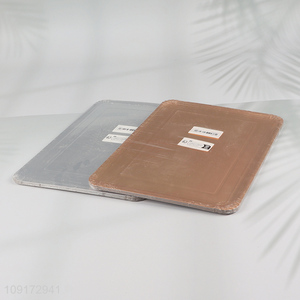 High Quality 5 Pieces Gold Silver Paper Plates Disposable Paper Plates for Wedding