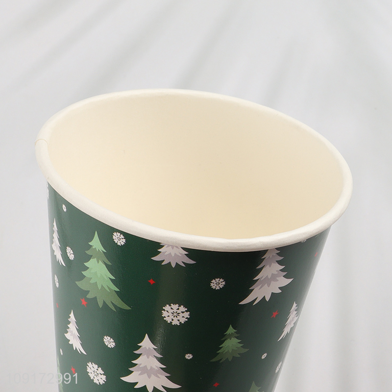 Good Quality Disposable Paper Cups Disposable Christmas Party Treat Cups