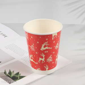New Product <em>Disposable</em> Christmas Paper <em>Cups</em> <em>Disposable</em> Party Paper <em>Cups</em>