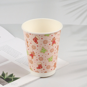 Hot Selling <em>Disposable</em> Christmas Paper <em>Cups</em> <em>Disposable</em> Holiday Paper <em>Cups</em>