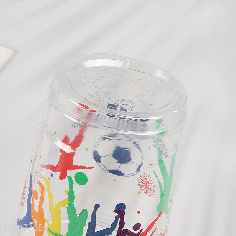 Good Quality Disposable Plastic Cups Club World Cup Coffee Cups