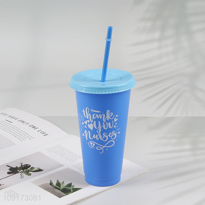 New Arrival Plastic Tumbler Leakproof Plastic Tumbler for Iced Coffee