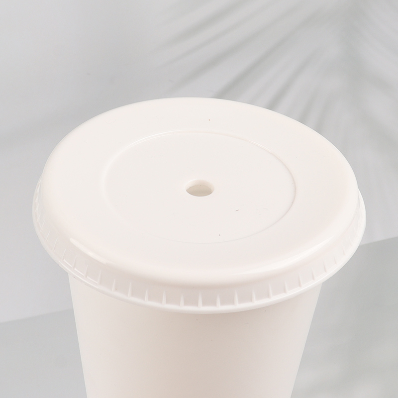 Good Quality Disposable Plastic Cup Plastic Tumbler With Lid & Straw
