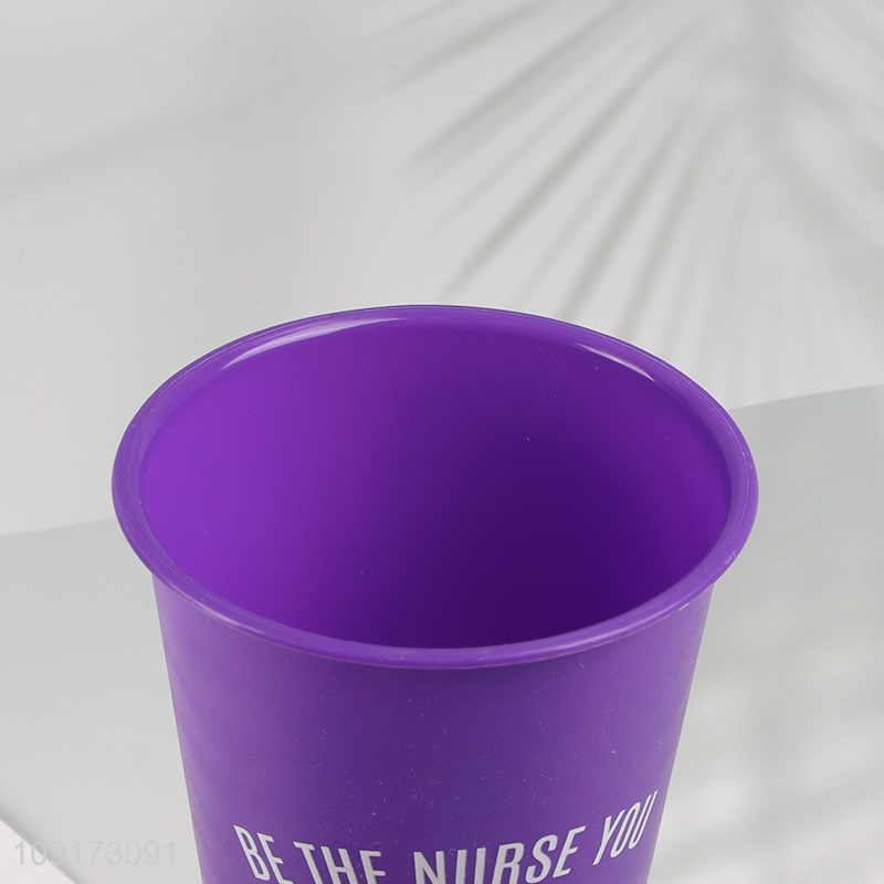 Hot Selling Colorful Disposable Plastic Coffee Tumbler for Parties