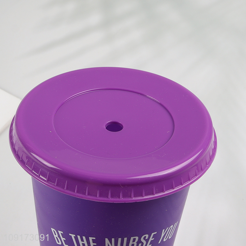 Hot Selling Colorful Disposable Plastic Coffee Tumbler for Parties