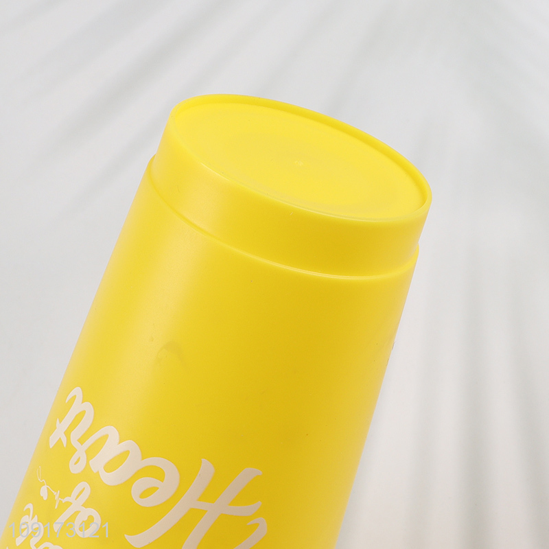 Factory Price Disposable Plastic Cup Plastic Tumbler With Lid & Straw