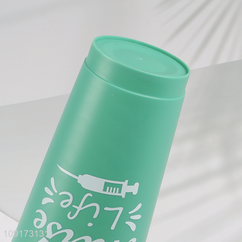 China Imports Plastic Tumbler Leakproof Plastic Tumbler for Iced Coffee