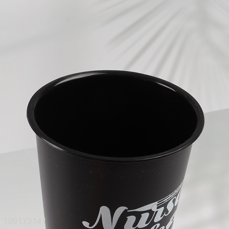 Factory Supply Colorful Disposable Plastic Coffee Tumbler for Parties