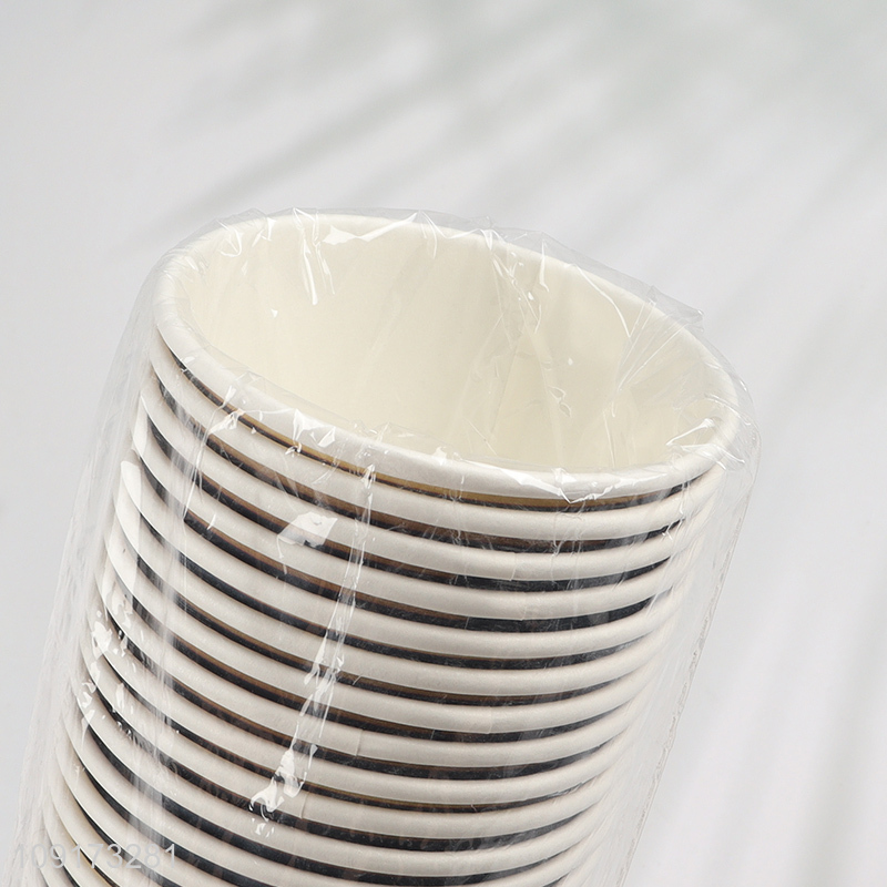 New Product 24 Pieces Disposable Paper Cups Ramadan Mubarak Party Supplies