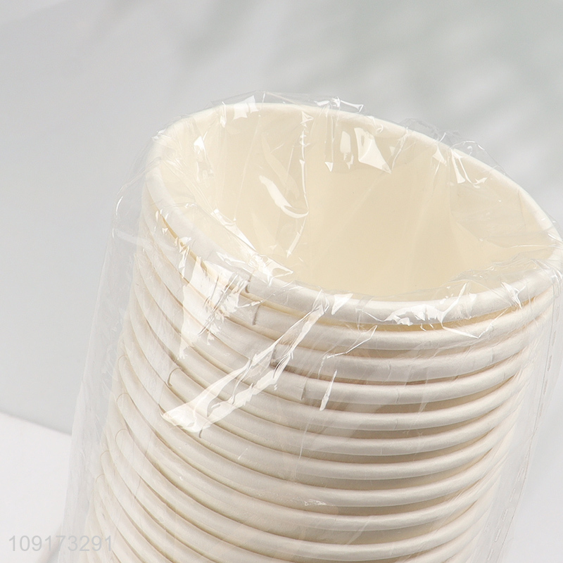 High Quality 25 Pieces Christmas Paper Cups Disposable Christmas Paper Cups