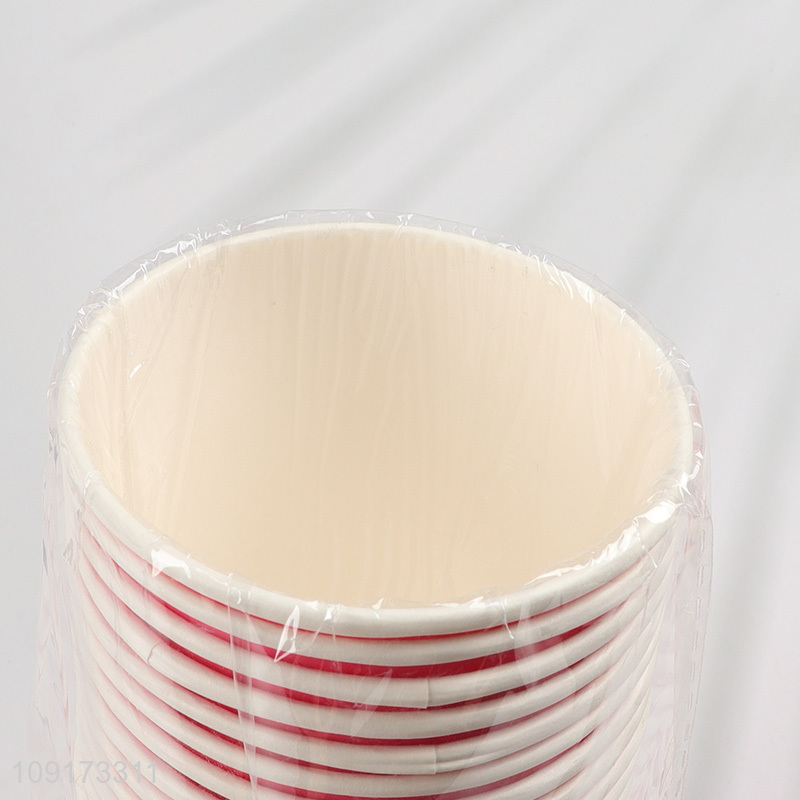 China Imports 16 Pieces Disposable Paper Cups Colorful Paper Party Cups