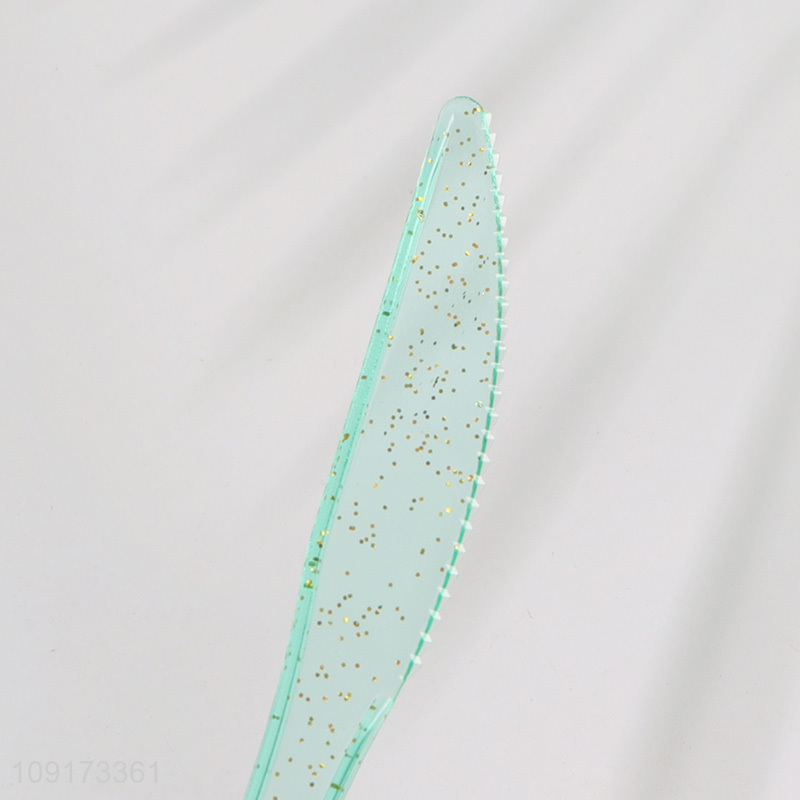 Good Quality 50 Pieces Heavy Duty Disposable Plastic Knives for Parties