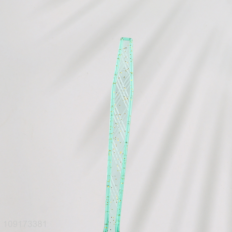 Factory Price 50 Pieces Heavy Duty Disposable Plastic Spoons for Parties