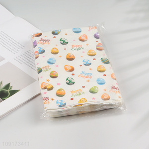 High Quality 50 Pieces Happy Easter Napkins Guest Napkins Disposable Cocktail Napkins