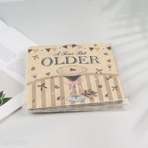 New Arrival 20 Pieces A Tini Bit Older Party Paper Napkins Disposable Cocktail Napkins
