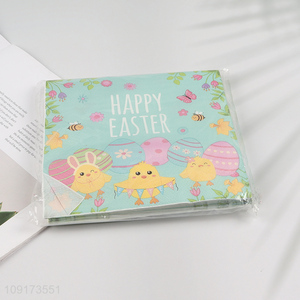 Online Wholesale 20 Pieces Happy Easter Napkins Disposable Paper Napkins Cute Napkins