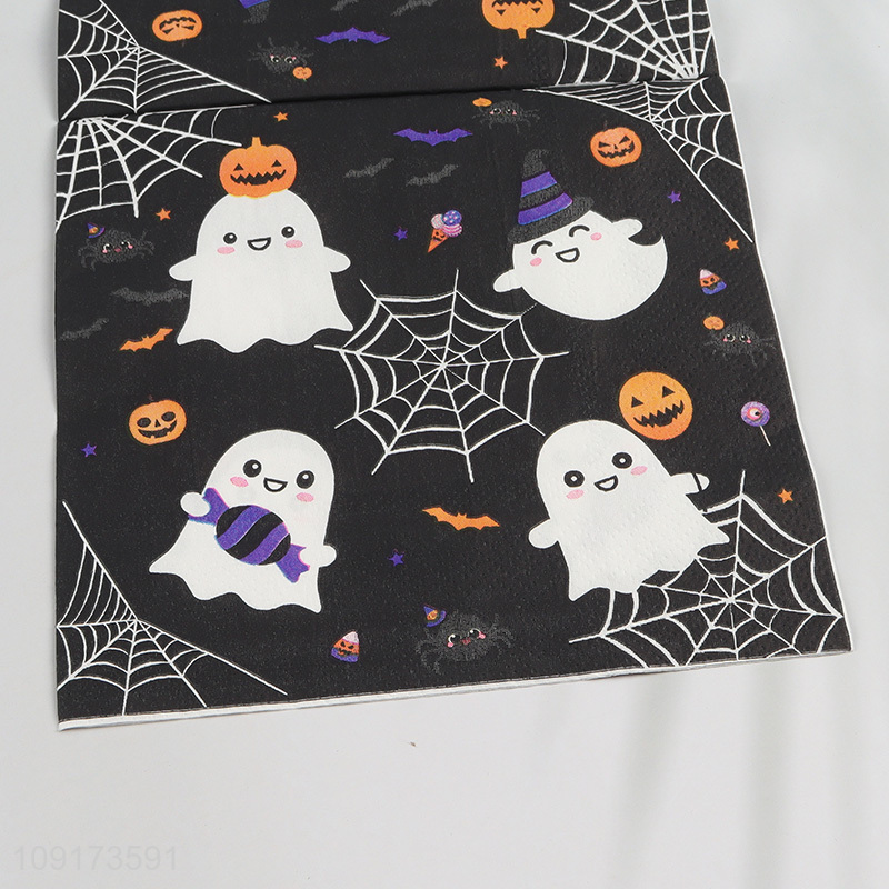 High Quality 20 Pieces Halloween Cocktail Paper Napkins Disposable Paper Party Napkins