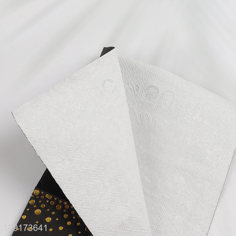 Wholesale 20 Pieces Cheers to 50 Years Paper Napkins Disposable Party Napkins