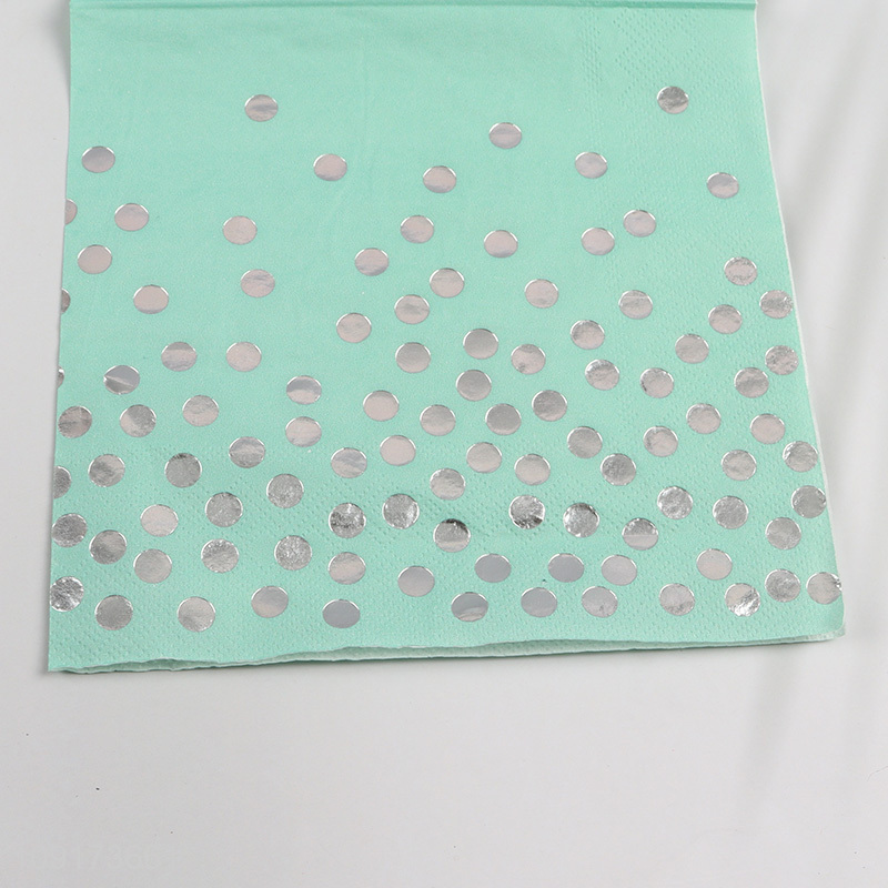 Hot Selling 20 Pieces Paper Corktail Napkins Disposable Napkins for Wedding Birthday