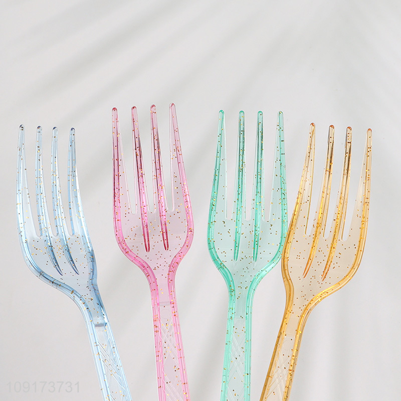 Factory Price 300 Pieces Plastic Cutlery Set With 100 forks, 100 Spoons & 100 Knives