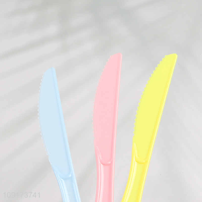 Wholesale 180 Pieces Disposable Plastic Cutlery Set for Catering Parites Dinners