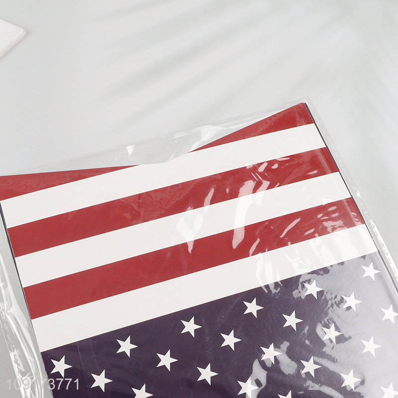 Hot Selling 20 Pieces American Flags Banner Buntings for Independence Day Decoration