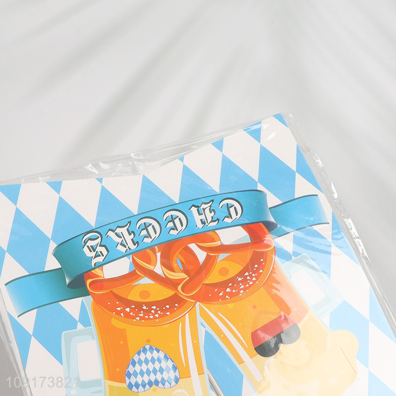 New Arrival 20 Pieces Oktoberfest Banner Flags Beer Festival Banner Buntings