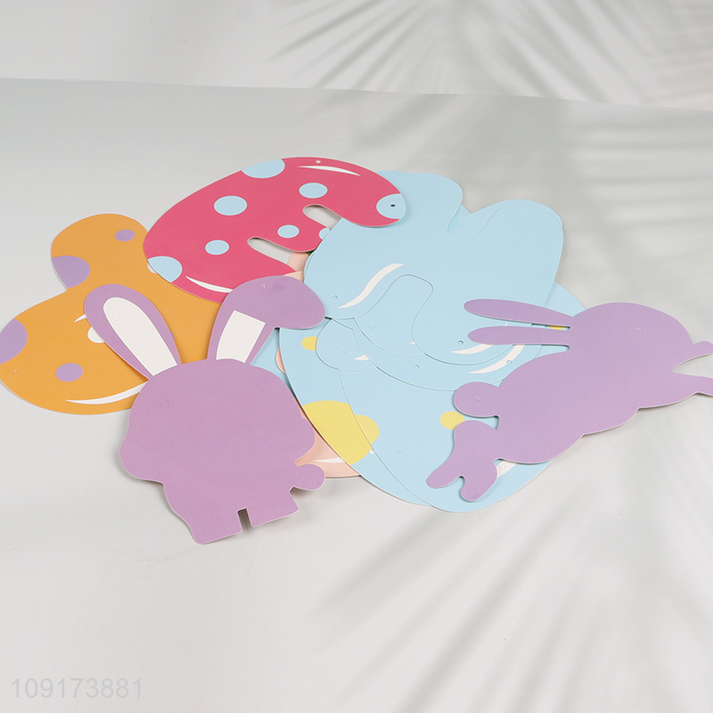 High Quality 20 Pieces Easter Banner Flags Hanging Easter Wall Decorations