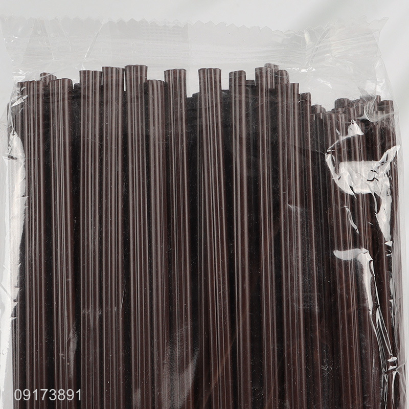 Low Price 50 Pieces Disposable Paper Straws Drinking Straws for Beverages