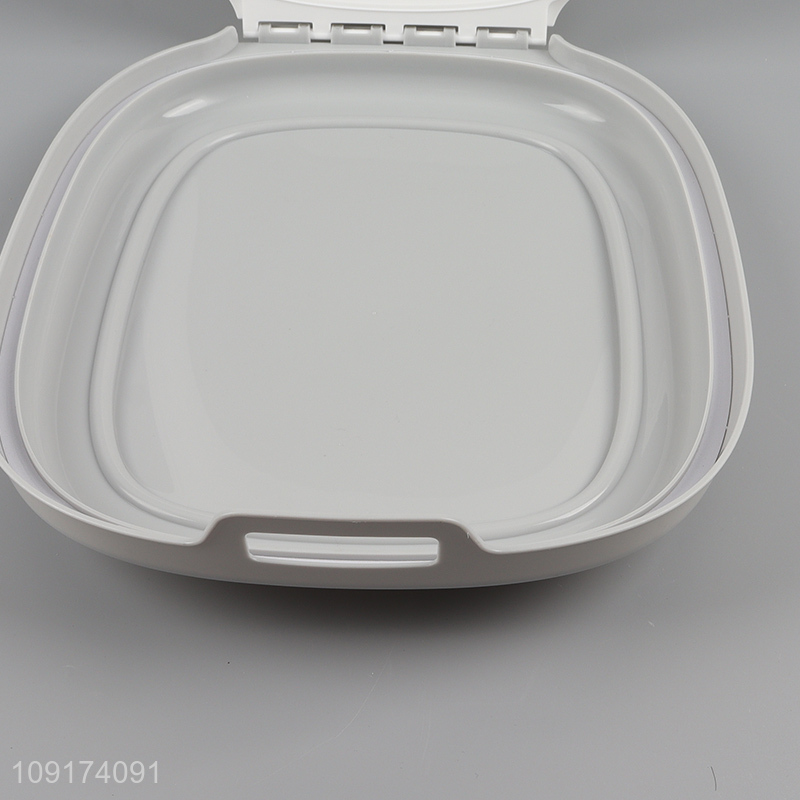 Hot Selling Container Collapsible Pet Dog Food Container with Wheels