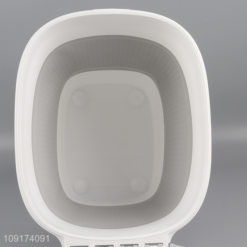 Hot Selling Container Collapsible Pet Dog Food Container with Wheels