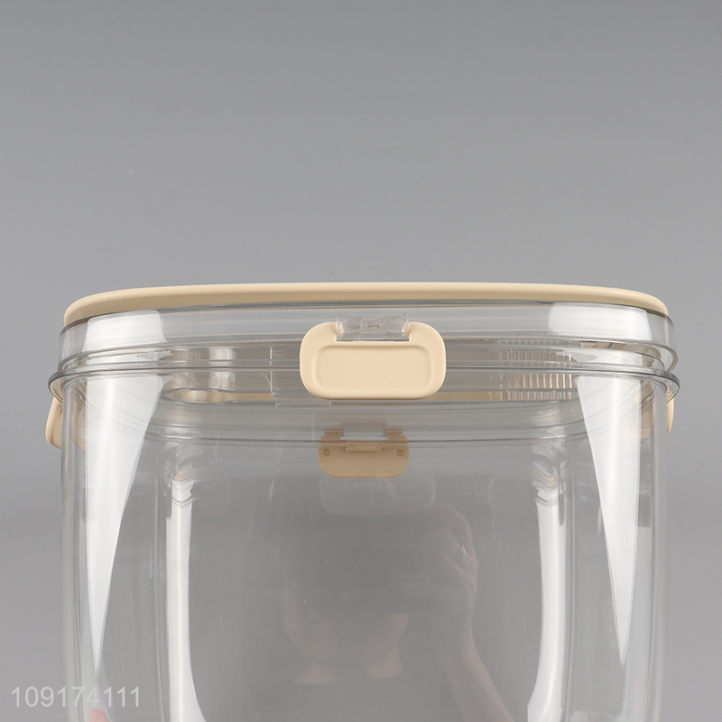 Factory Price Airtight Plastic Food Storage Container for Rice Cereal Grain