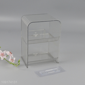 New Arrival 2-Tier Wall Mounted Plastic Food Storage Container for Kitchen