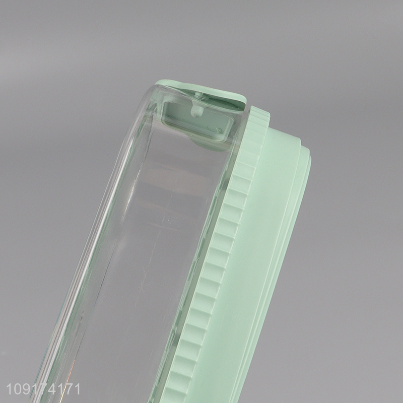 Factory Price Plastic Ice Cube Tray with Lid & Storage Bin for Freezer