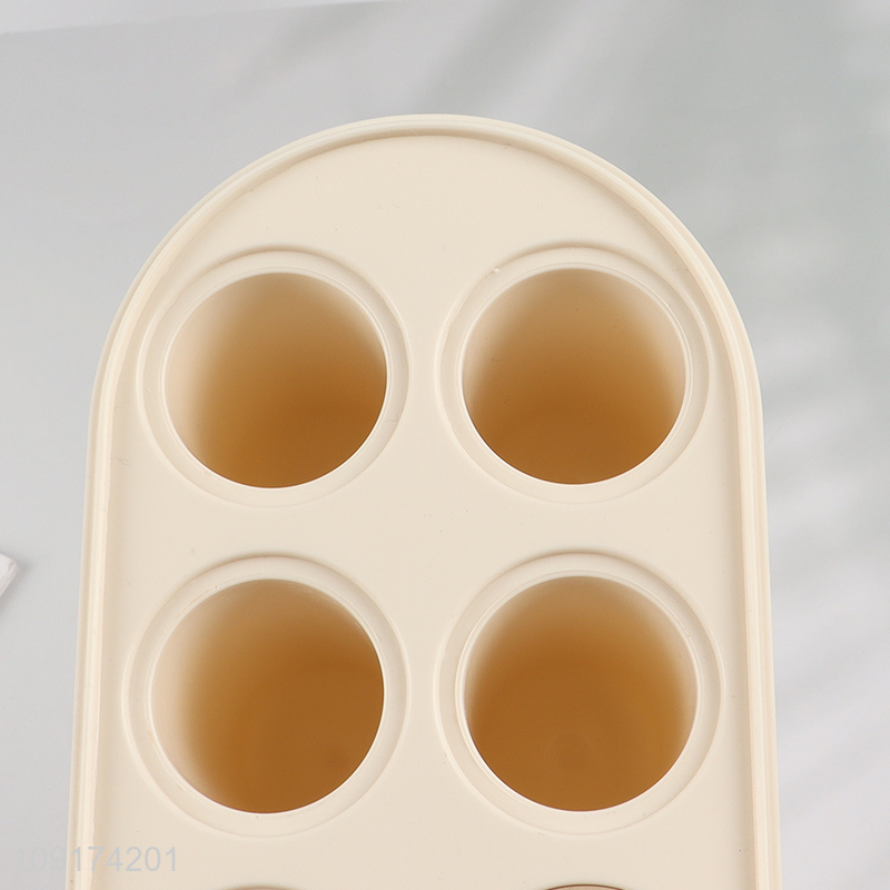 Good Quality 8-Cavity Plastic Ice Pop Molds Reusable Popsicle Molds