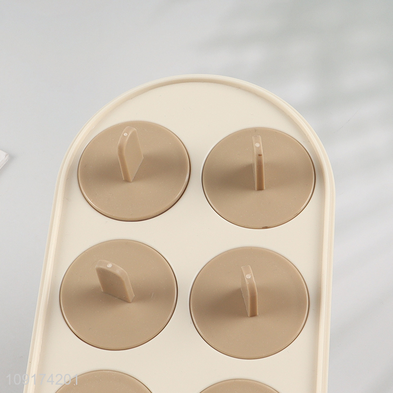 Good Quality 8-Cavity Plastic Ice Pop Molds Reusable Popsicle Molds