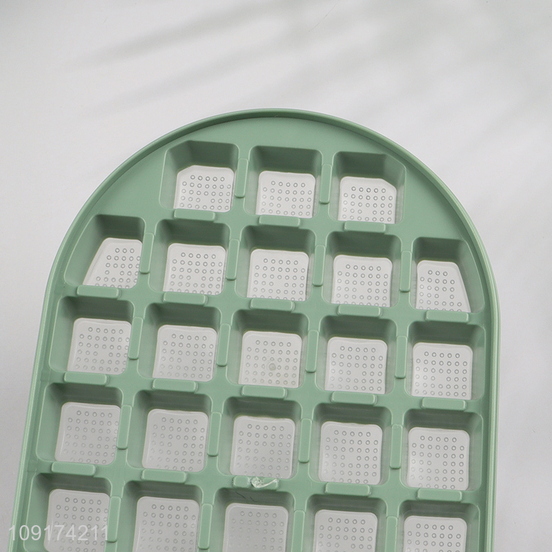 New Arrival Freezer Ice Cube Tray with with Lid, Ice Bin & Ice Scoop