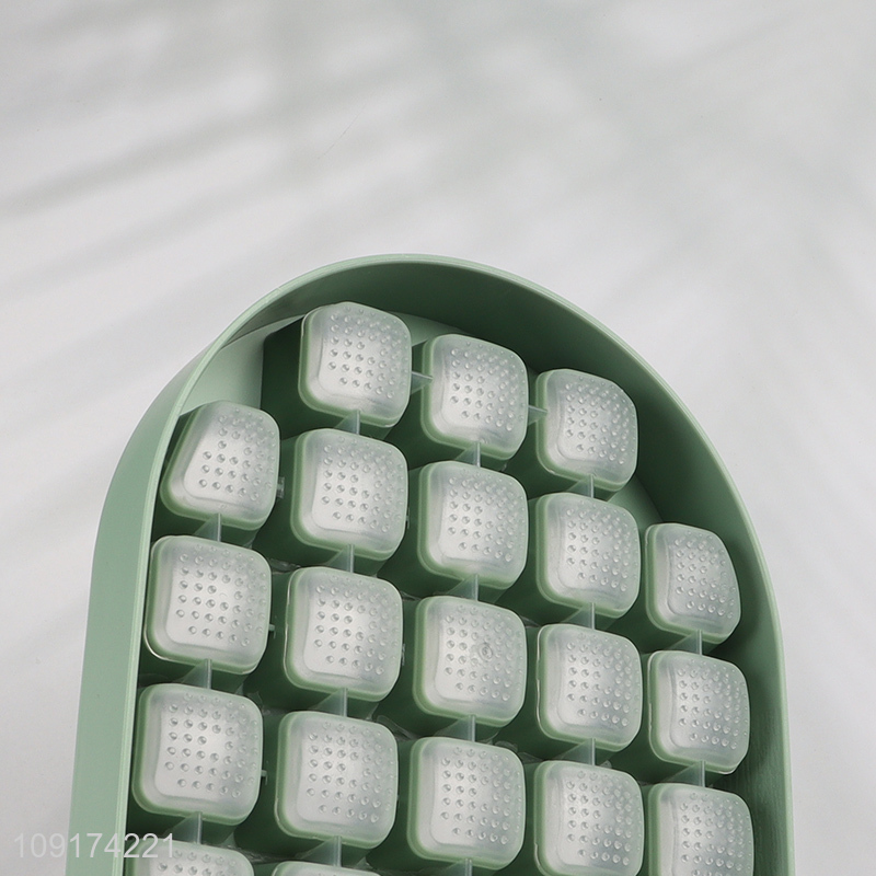 Hot Selling Freezer Ice Cube Tray with with Lid, Ice Scoop & Ice Bin