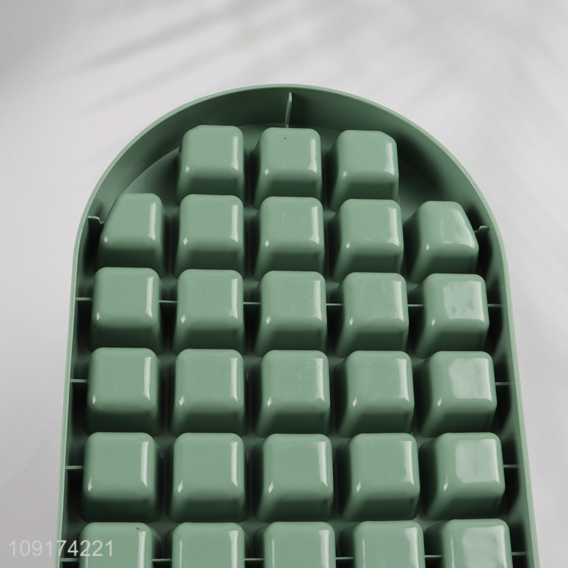 Hot Selling Freezer Ice Cube Tray with with Lid, Ice Scoop & Ice Bin