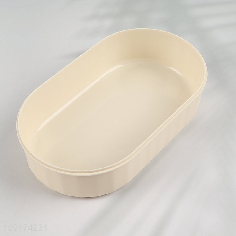 New Product Plastic Ice Cube Tray with with Lid, Ice Bin & Ice Scoop