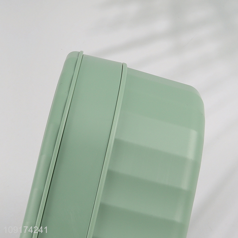 High Quality Plastic Ice Cube Tray with with Lid, Ice Bin & Ice Scoop