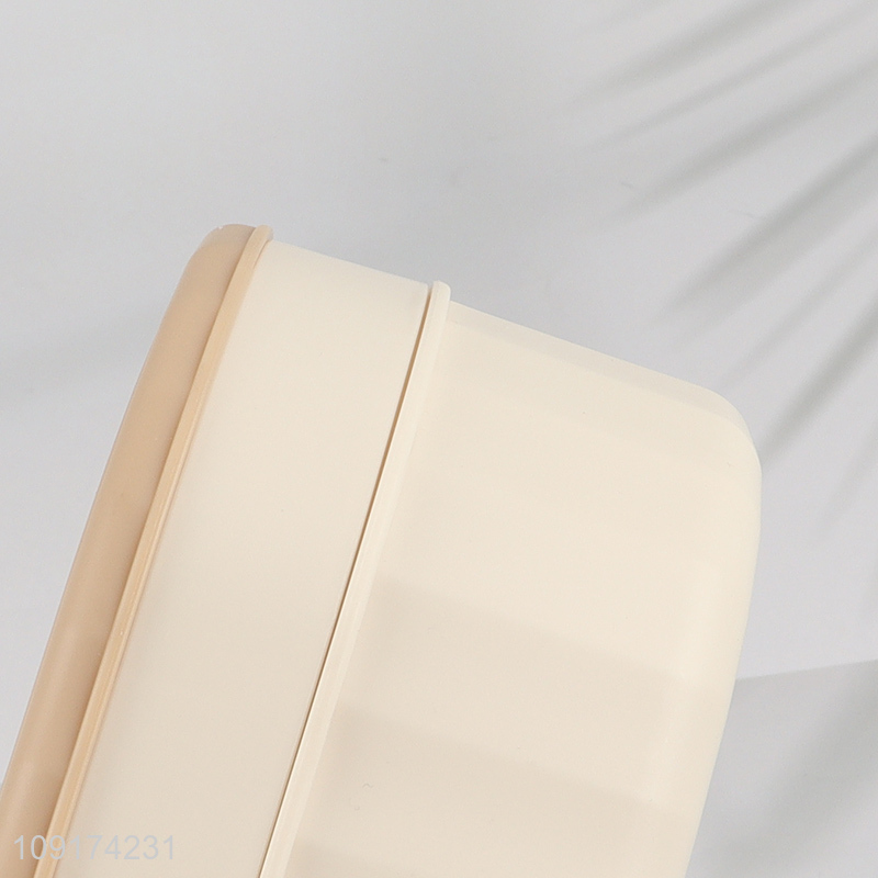 New Product Plastic Ice Cube Tray with with Lid, Ice Bin & Ice Scoop