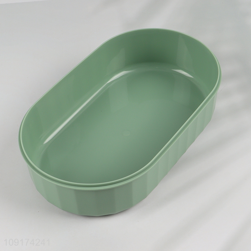 High Quality Plastic Ice Cube Tray with with Lid, Ice Bin & Ice Scoop