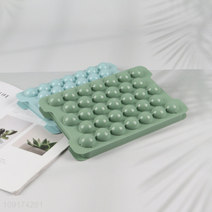 China Imports Round Ice Cube Tray Ice Ball Maker for Freezer Corktail