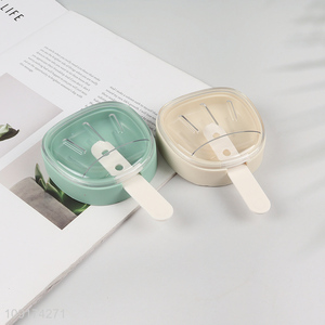 Factory Supply Silicone Ice Cream Molds Homemade Freezer Popsicle Molds