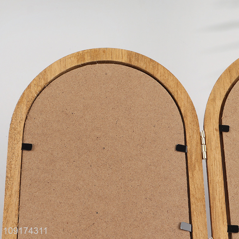 Online Wholesale Hinged Triple Picture Frames Triptych MDF Photo Frame